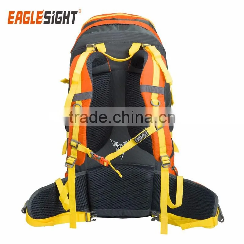 50L Internal Frame Backpack Hiking Backpacking Packs for Outdoor Hiking Travel Climbing Camping Mountaineering with Rain Cover