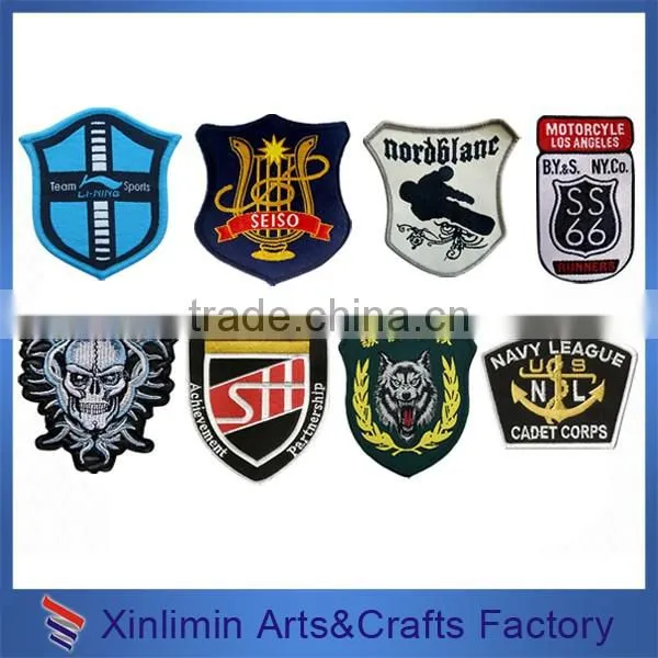 Personalized woven patch garmet woven patch