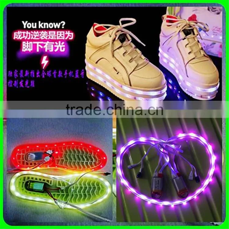 HFR-ZS-1 2015 bluetooth twin lamp USB retail led light up shoes