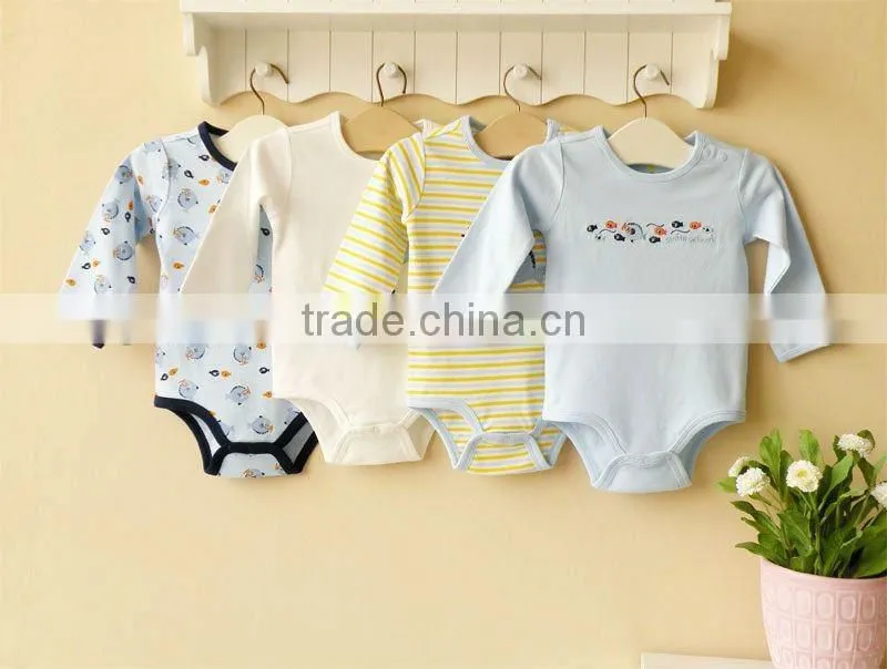 baby long sleeve romper ,baby long sleeve romper set,baby gift set 4in1