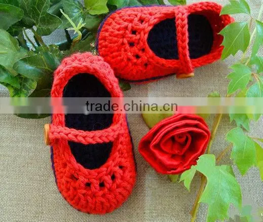 Hand made Crochet Baby and Toddler Shoes