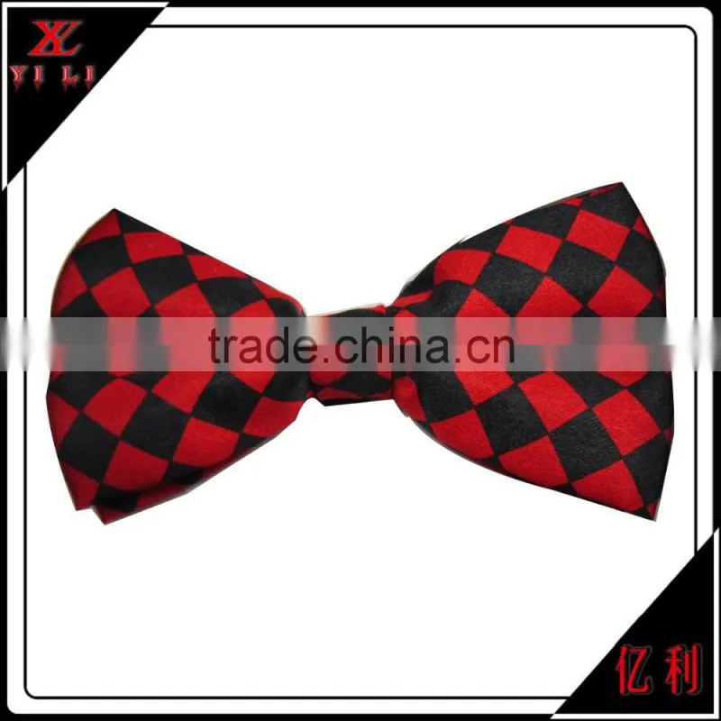 Fashion Men's Bow tie with Stripes and Grid