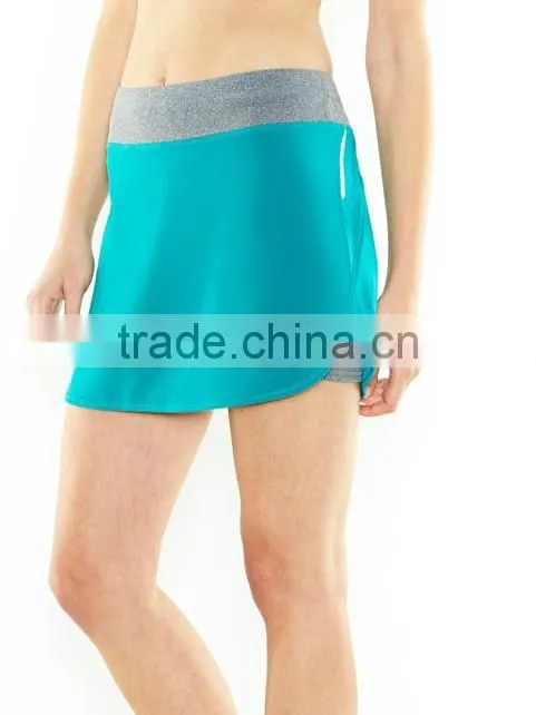 women yoga wear soft latest skirt design pictures mini skirt