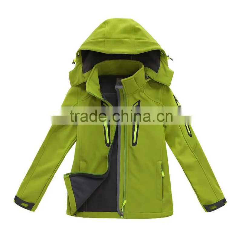 unisex fleece children jackets for height 130-170cm