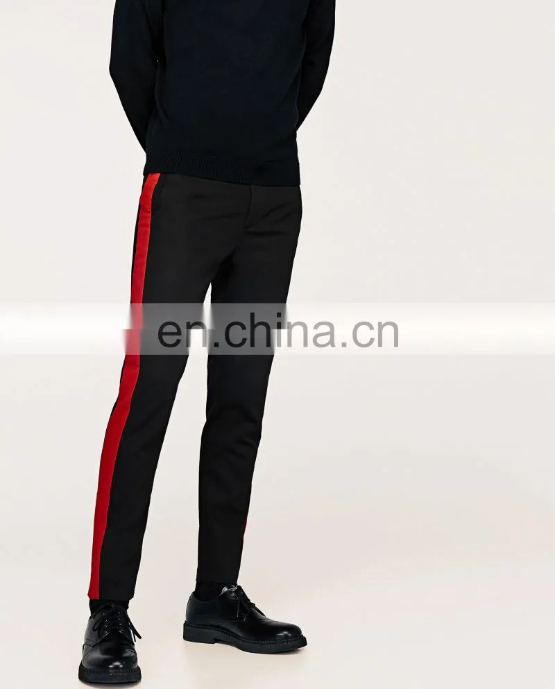 China Suppliers Wholesale Men Casual Track Pants Skinny Fit Trousers