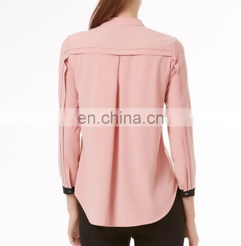 2016 Most popular ladies 3/4 sleeve blouse designs