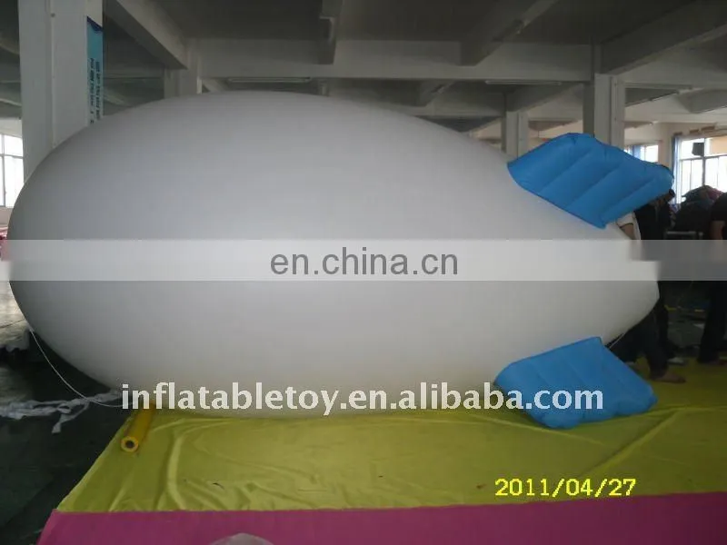 Advertising helium inflatable flying blimp