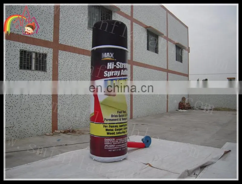 Giant transparent Inflatables model, Inflatable pvc bottle for advertising