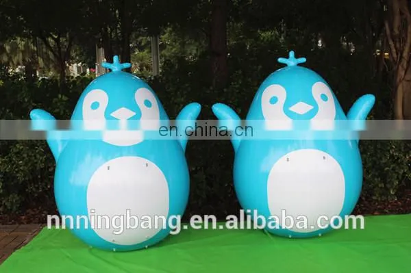Floating water event inflatables type water blue inflatable buoy