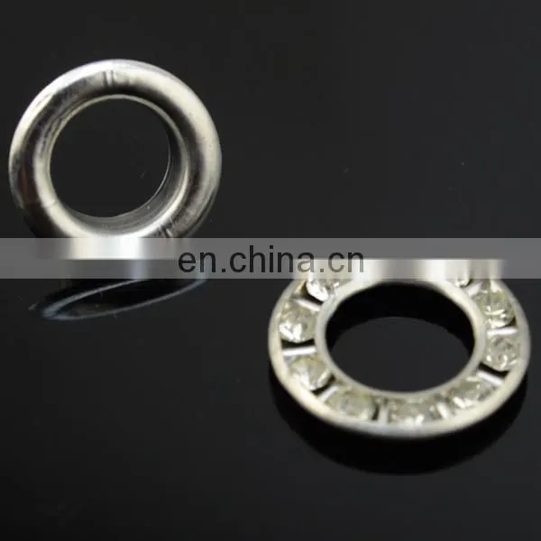 Promotional Hot Sale Colored Gold Custom Round Nickle Metal eyelet for shoes