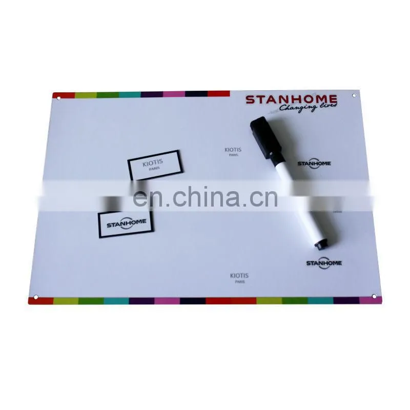 logos custom making kids magnetic writing board toy