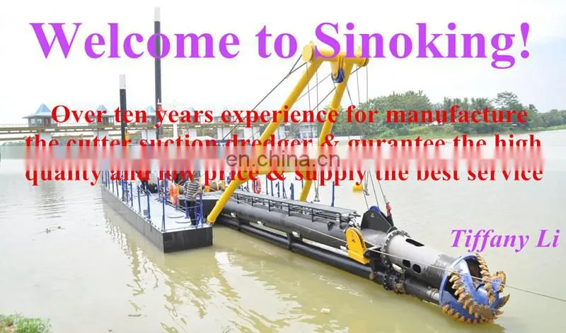 cutter suction dredger 5000m3/h specialized for you