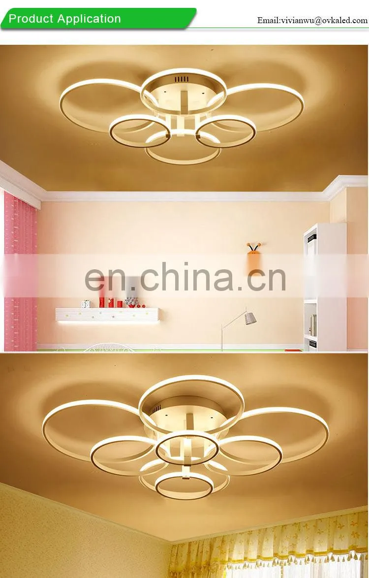 LED Fashion Simple Postmodern Atmospheric Living Room Lights Romantic Bedroom Creative Ceiling Lamp