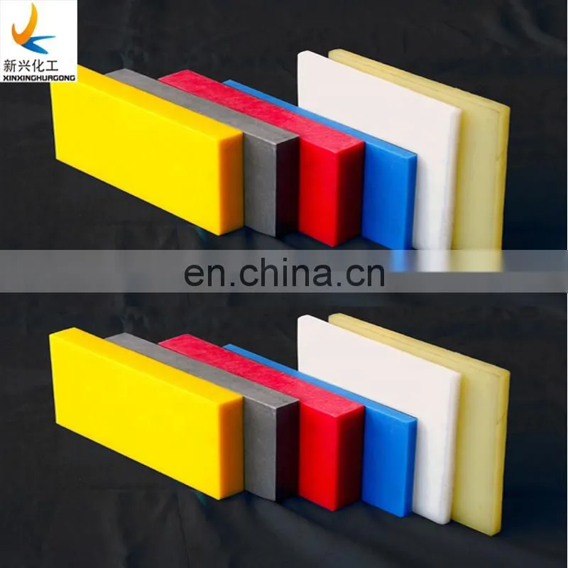 2020 Extruded virgin material green color and natural color uv resistant HDPE sheet Polyethylene Platehdpe sheet