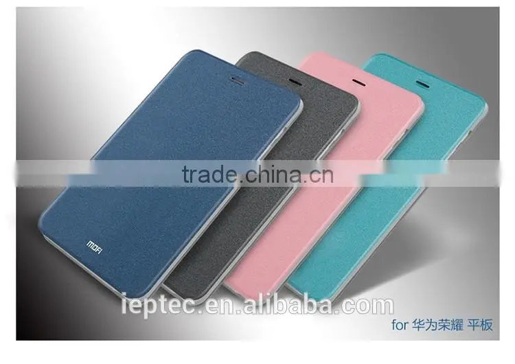 MOFi Case Flip Leather Cover for Huawei MediaPad T1-701U, TPU Holder Smart Cover for Huawei Mediapad