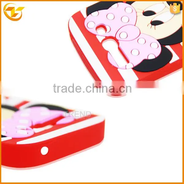 cartoon silicon cover for alcatel one touch pop c9