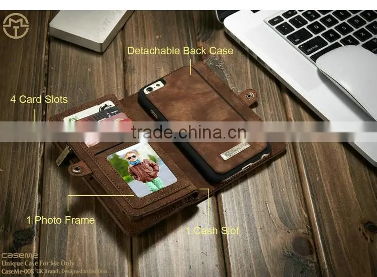 Leather Durable Flip Pouch Case Cover,Wallet Card Holder phone case for iphone 6