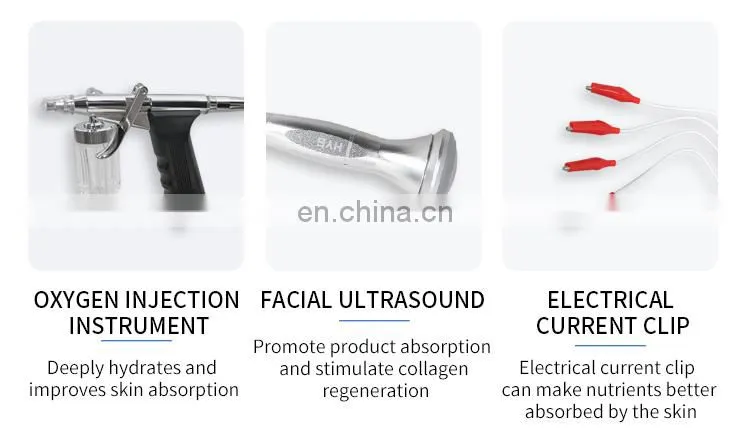 Multifunctional Skin Management Machine Facial Cleaning Lifting Beauty Instrument for Skin Exfoliate Shrink Pores
