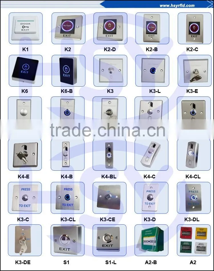 Door release Infrared Sensor No touch Exit Button