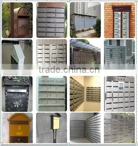 Stainless steel Mailbox post box milk box