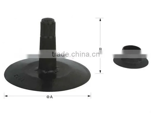 rubber base tube valve for Truck and bus J.I.S / T.R.A Standard