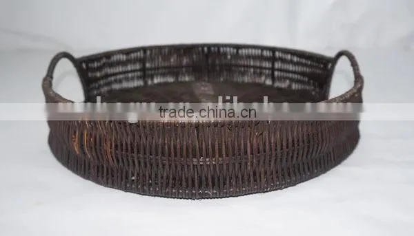 2014 rattan cultery tray rattan fruit tray rattan tray