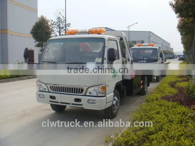 2014 JAC 4ton wrecker towing truck for sale, 4x2 wrecker truck