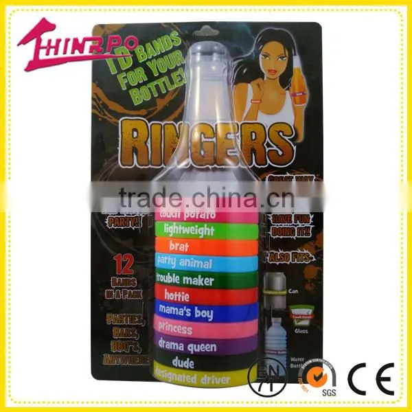 Wholesale & Top Selling silicone bottle band ,yiwu bracelets & bangles