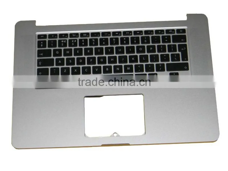 Top case with keyboard 2013 UK layout For Apple MacBook Pro Retina A1398