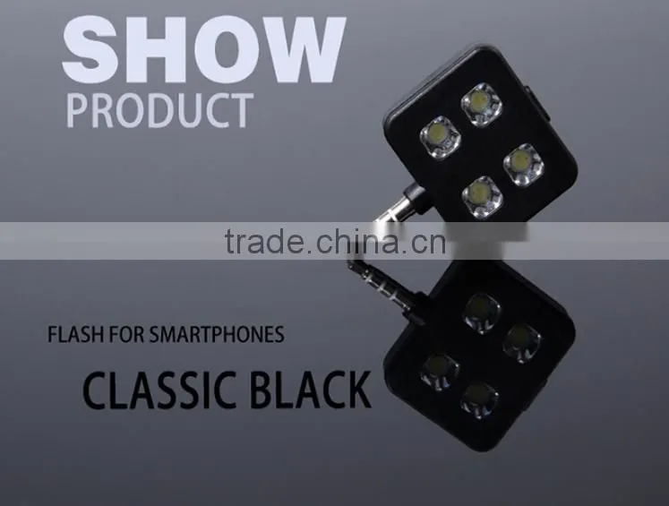 Wholesale Smartphone Accessories Smartphone Selfie Stick LED Flash Light Night