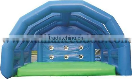 pvc material inflatable water football arena