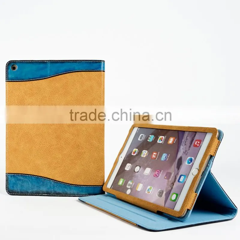 Factory Manufacturer flip leather case for ipad