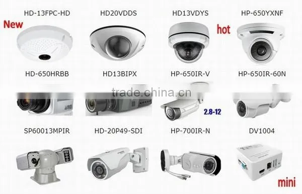 CCTV System 4 CH Full D1 H.264 DVR AHD CVI TVI DVR security cameras system