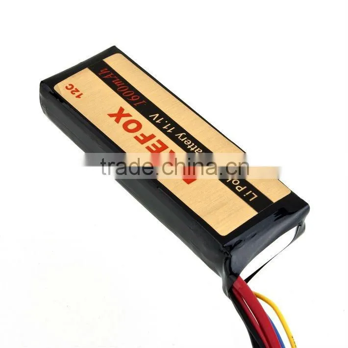 mini airsoft gun battery Firefox Lipo 3S 11.1V 1200mAh 20C airsoft Triple Airsoft Battery AEG airsoft electric gun triplets