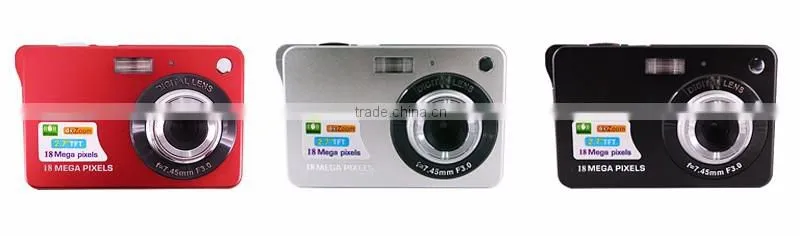 DC-530I Cheap 4k digital camera 3mp cmos sensor 2.7" tft lcd rechargeable li-ion battery