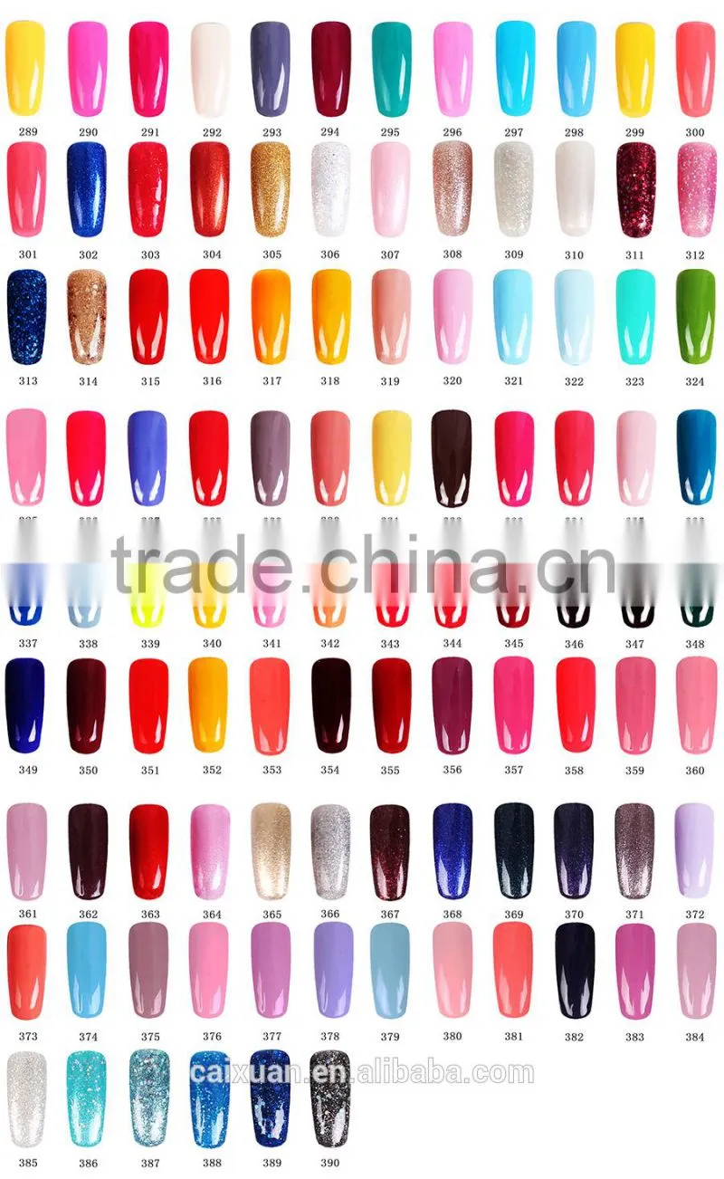 China Caixuan High Quality free samples and easily soak off uv/led gel nail polish