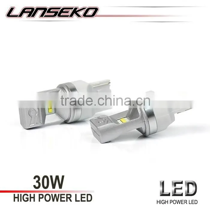 New auto led fog light 7440 7443 high power 800lm 30w led brake light, led back-up light