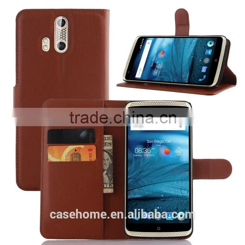 6Inch Wallet Leather Case Flip Cover for ZTE pro
