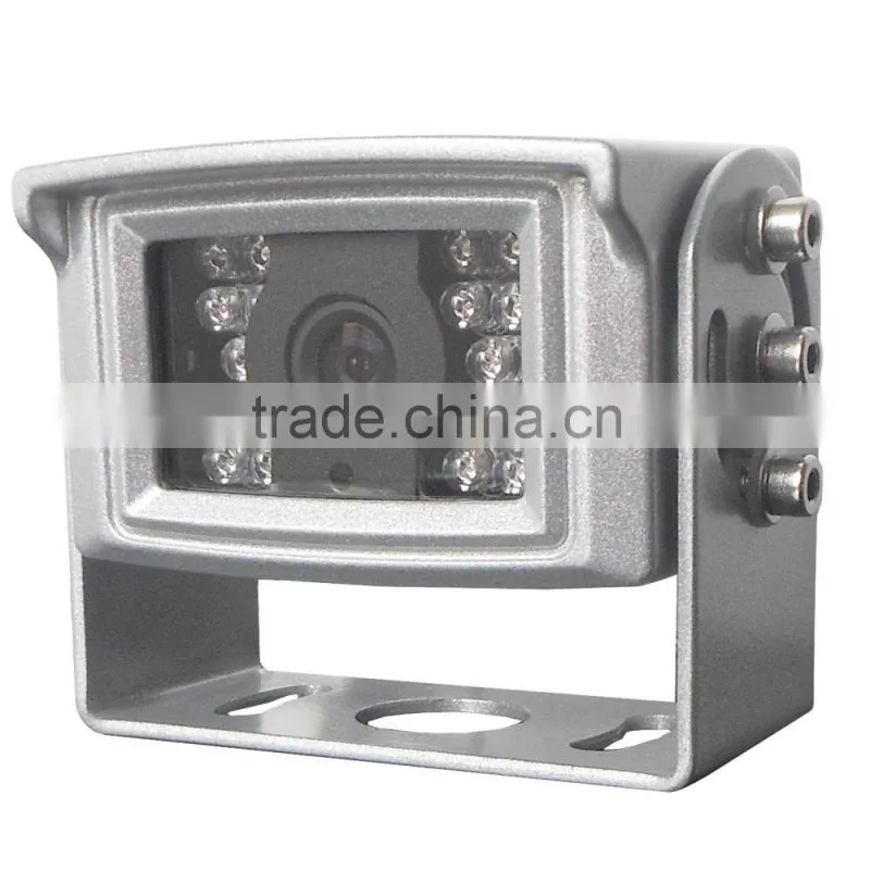 Mirror And Normal Adjust Rear and Front View Waterproof Infrared Night Vision Back Up Camera For Truck And Forklift