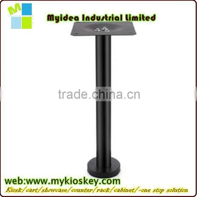 HS-A067 round table base chrome metal gold plating machine base for marble table outdoor furniture