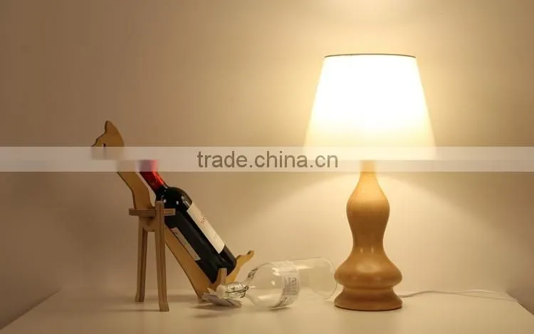 LED Wood table Light JK-879-16 Study Desk Bedroom Decoration LED Wood table lamp