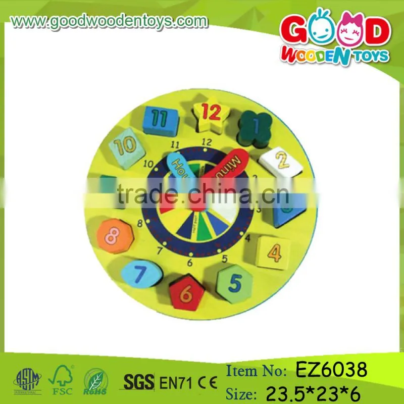 New Design Wood Children Game Colorful Intelligent Wooden Toy Funny Baby Kids Educational Toys for Wholesale