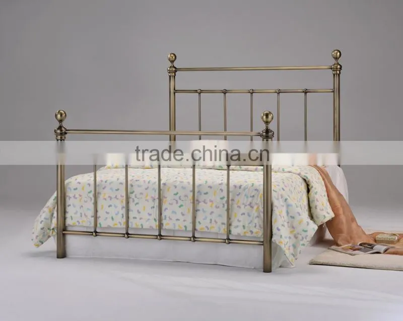 Latest Antique Brass metal bed
