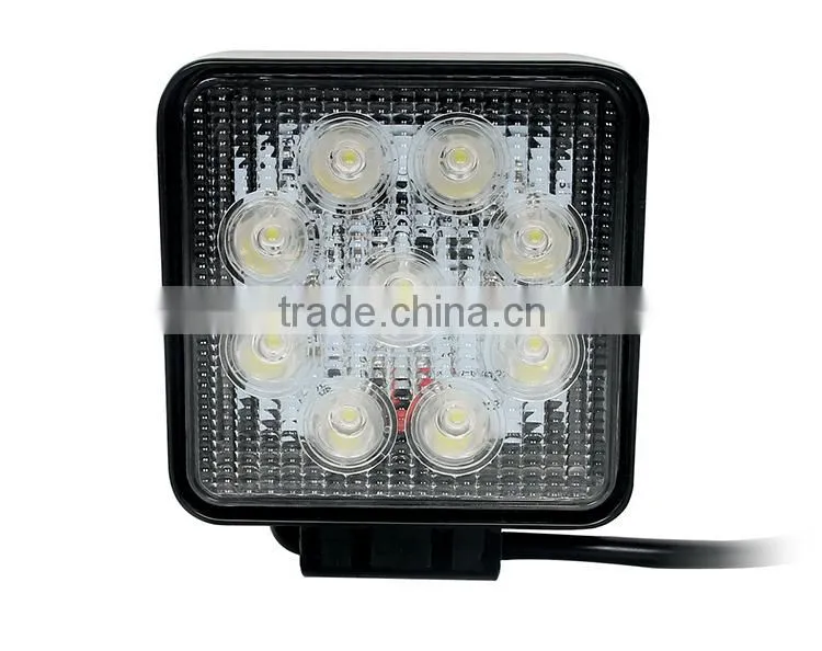 led work lamp 27w for tractor truck