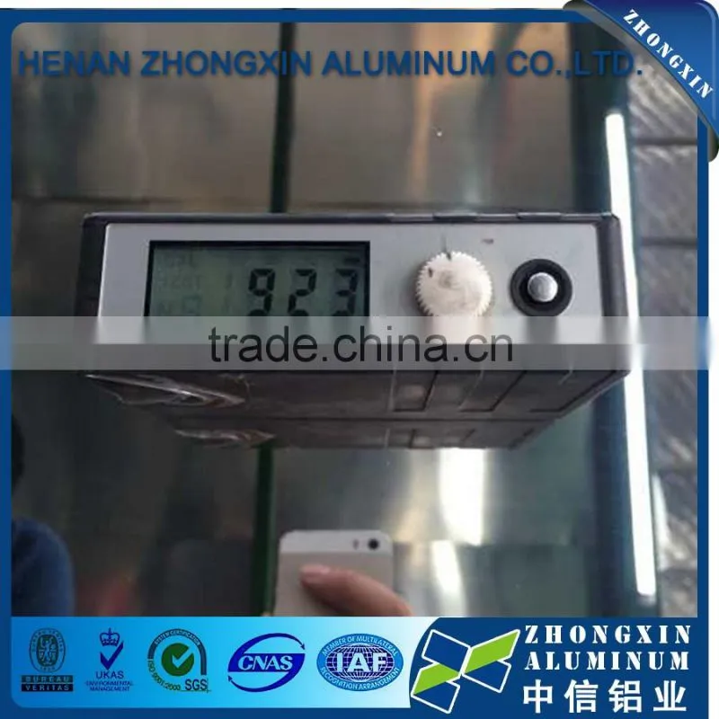 Hot sale to Russia high reflective mirror aluminum sheet for solar lamp