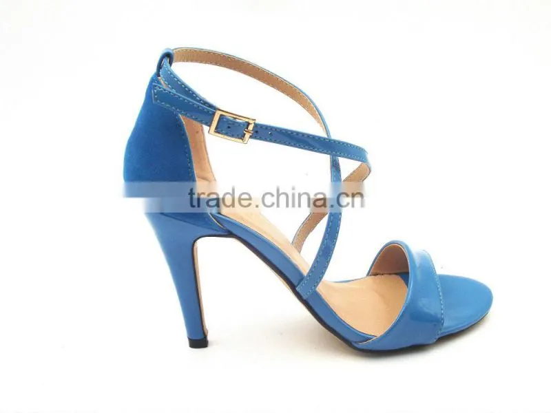 wholesale price sex high heel ankle strap classic women heel sandals
