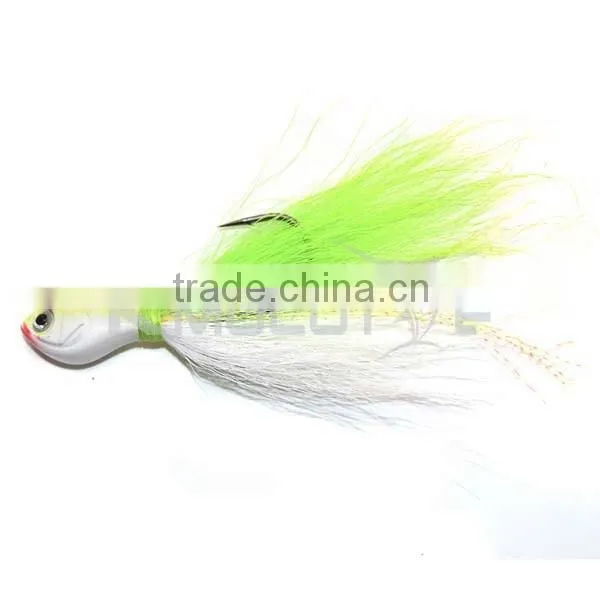 Kmucutie CFF013 bass fishing bait bucktail jig lead trolling lure