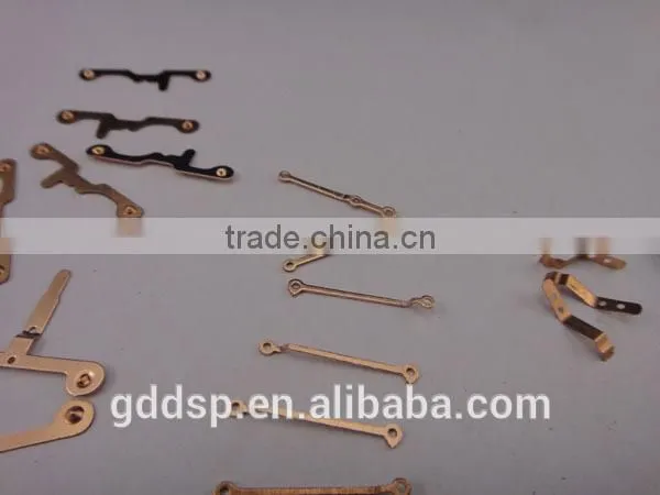 High precision brass contact pins