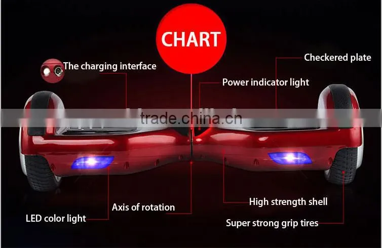 2015 popular item 2 wheel electric self-balanced