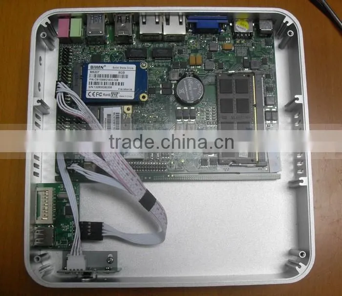 All in one MINI ITX PC With Intel Core i5 Integrated HD 4000 Graphics Fanless Windows Computer